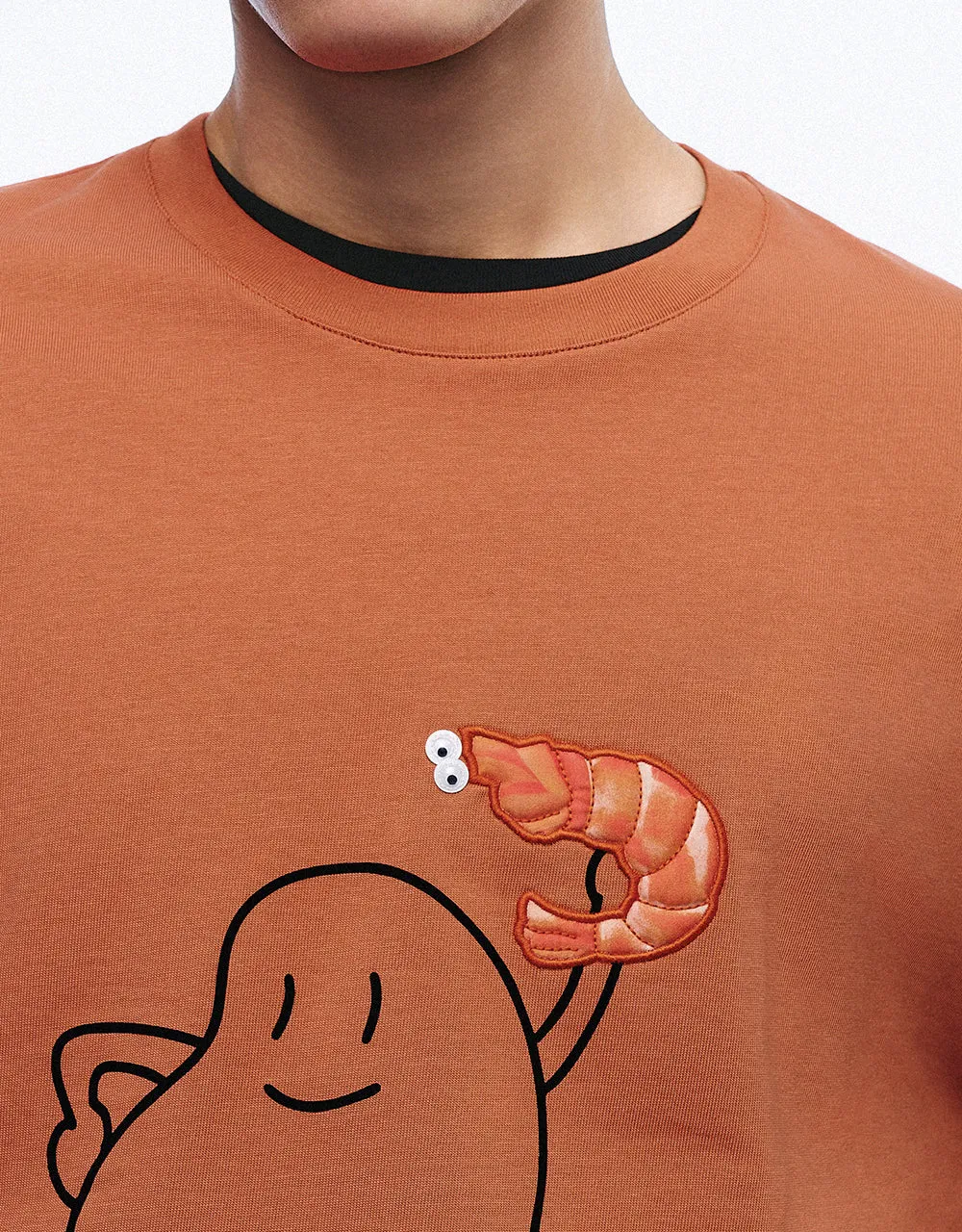 Printed Loose T-Shirt sold by Urban Revivo product image thumbnail 4