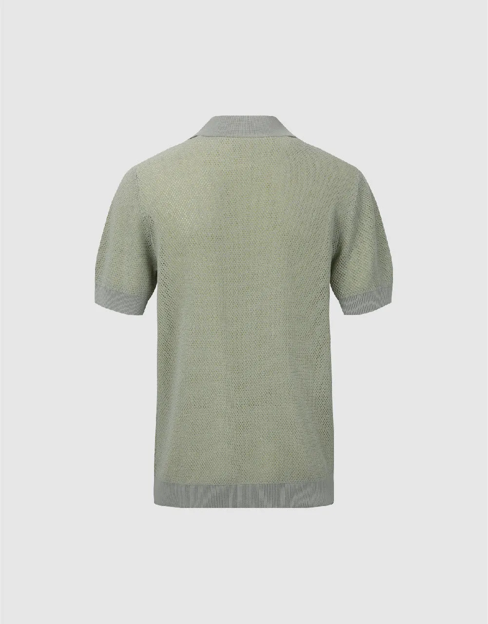 Lapel Knitted T-Shirt sold by Urban Revivo product image thumbnail 5