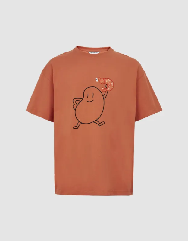 Printed Loose T-Shirt sold by Urban Revivo