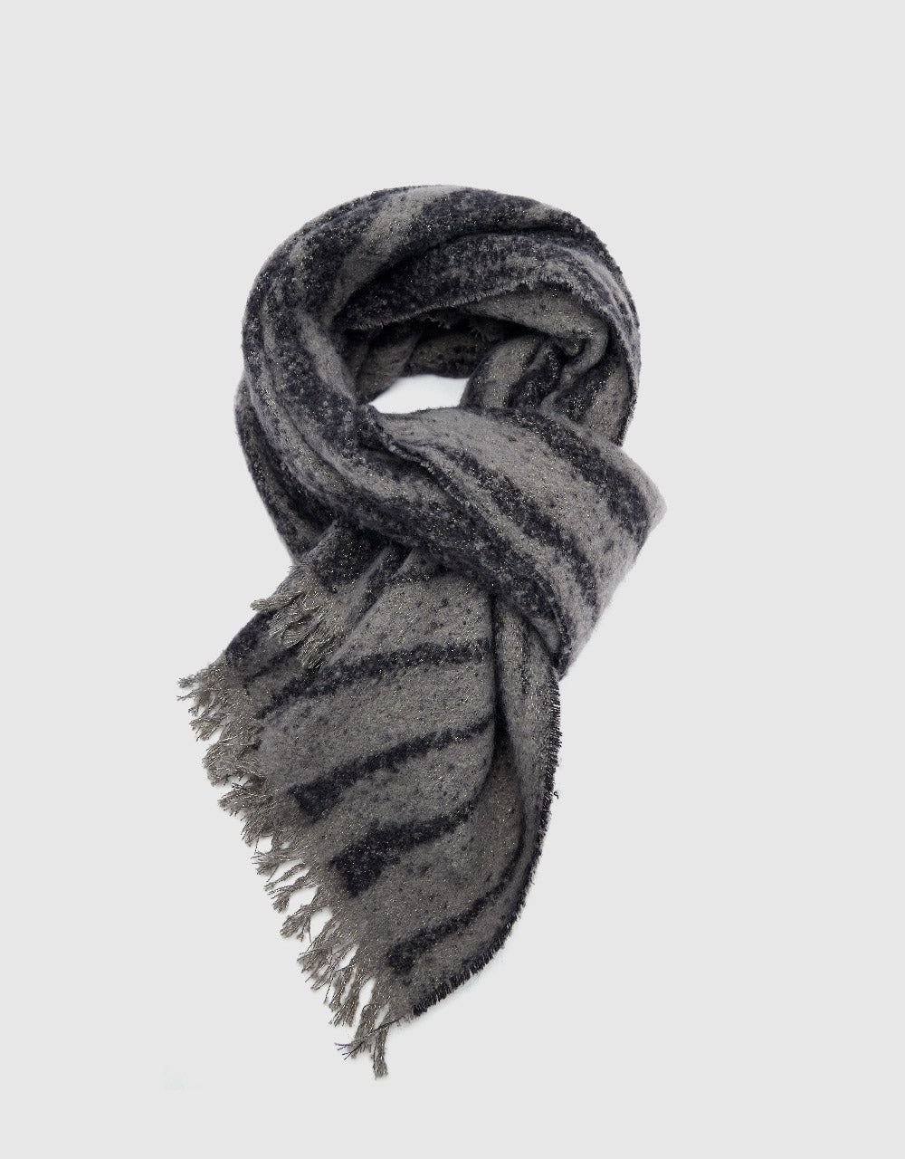 Furry Long Scarf sold by Urban Revivo product image thumbnail 2