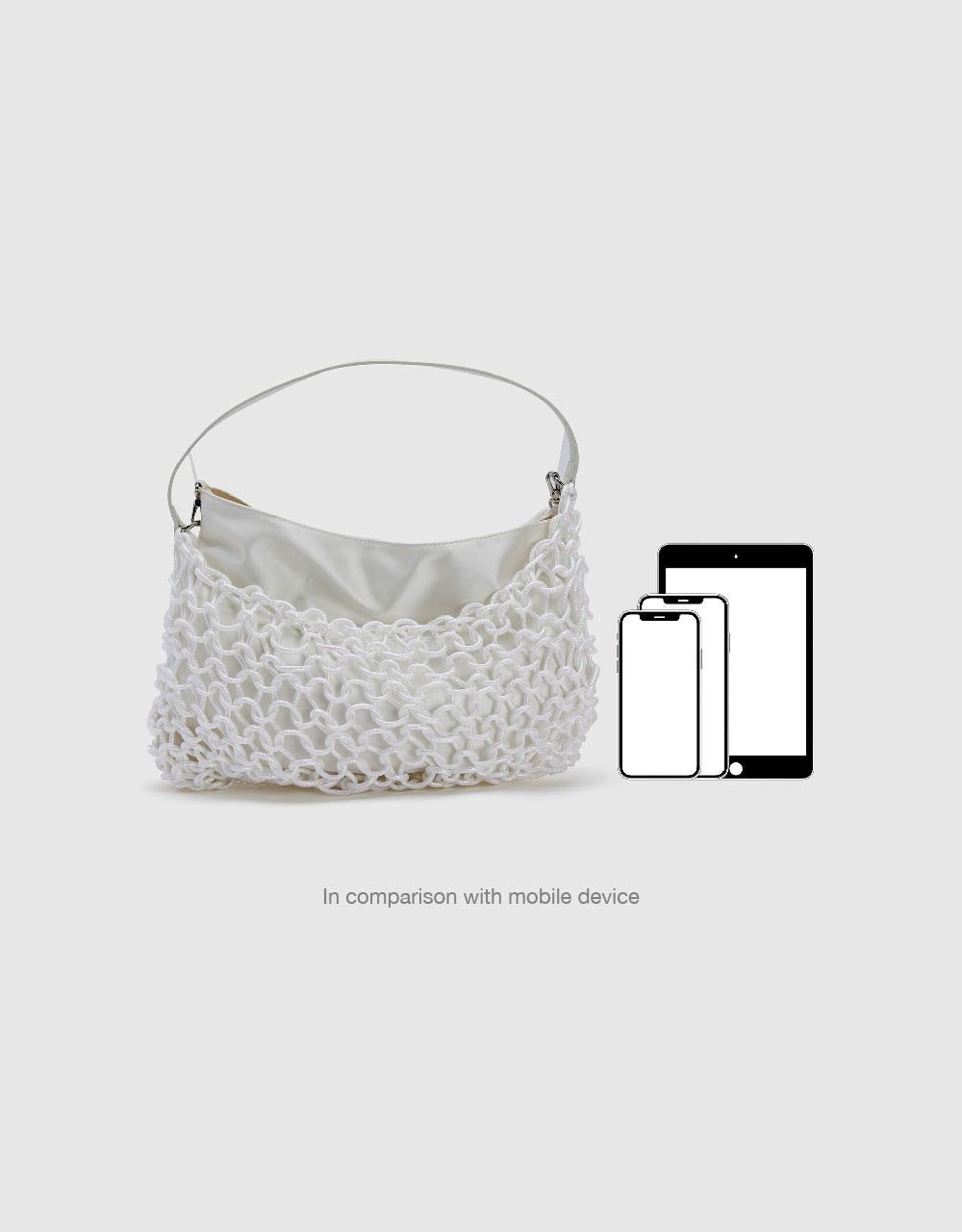 Fishnet Shoulder Bag sold by Urban Revivo product image thumbnail 3
