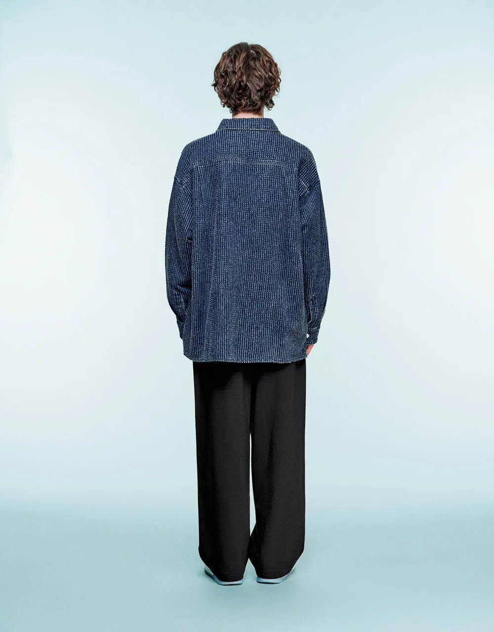 Pressed Button Denim Shirt sold by Urban Revivo product image thumbnail 5