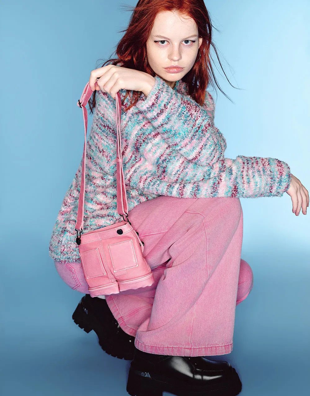 Drop Shoulder Sleeve Knitted Cardigan sold by Urban Revivo product image thumbnail 3