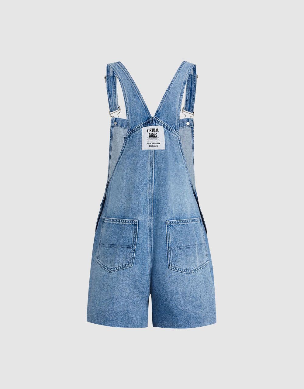 Ripped Denim Overalls sold by Urban Revivo product image thumbnail 4