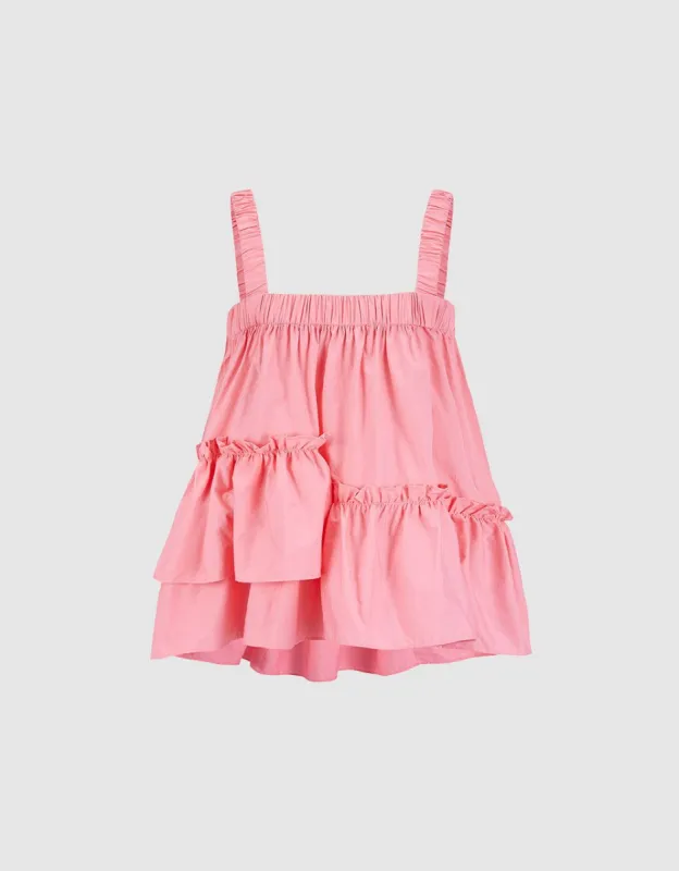 Striped Ruffle Cami Top sold by Urban Revivo