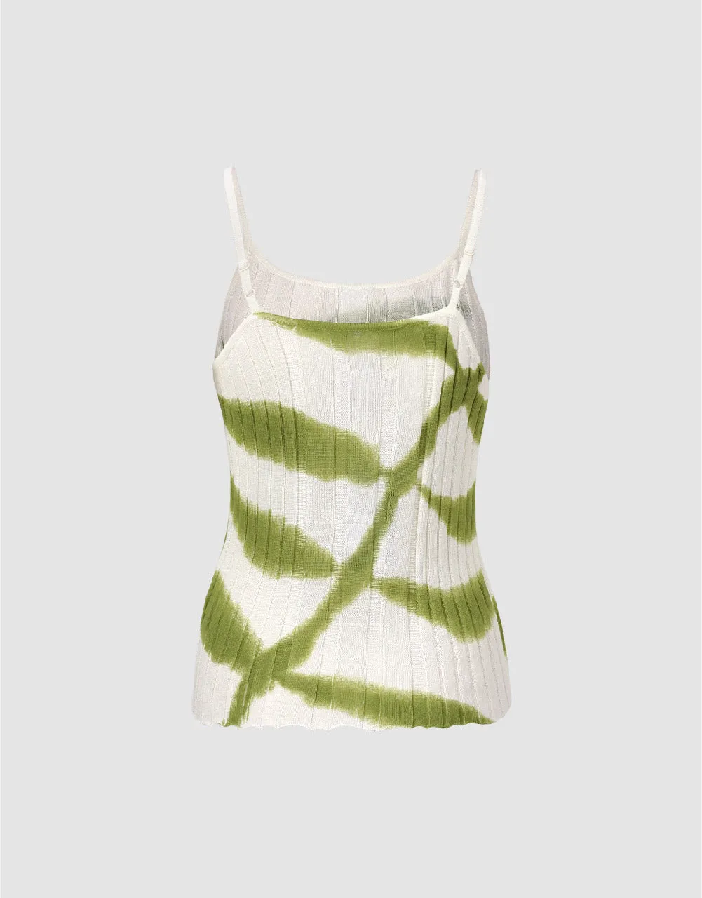 Square-cut Collar Knitted Cami Top sold by Urban Revivo product image thumbnail 5