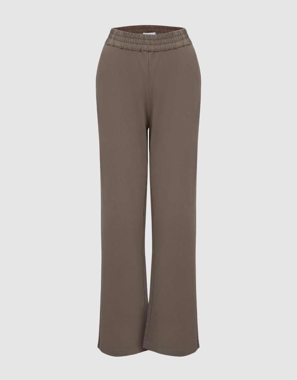 Elastic Waist Knitted Straight Pants sold by Urban Revivo