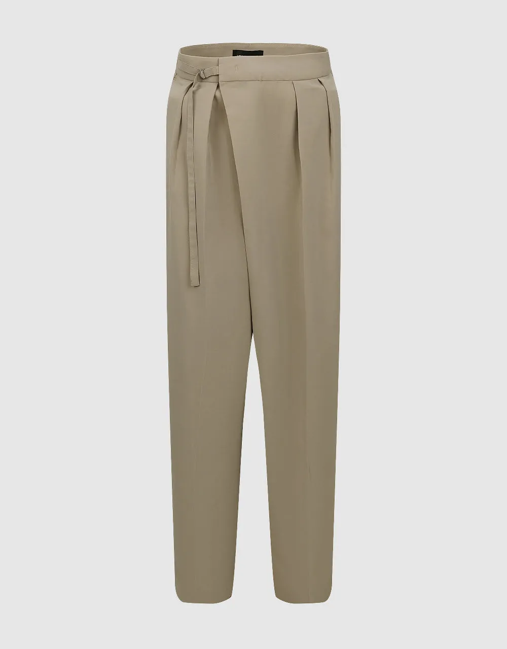Tailored Straight Pleated Pants sold by Urban Revivo