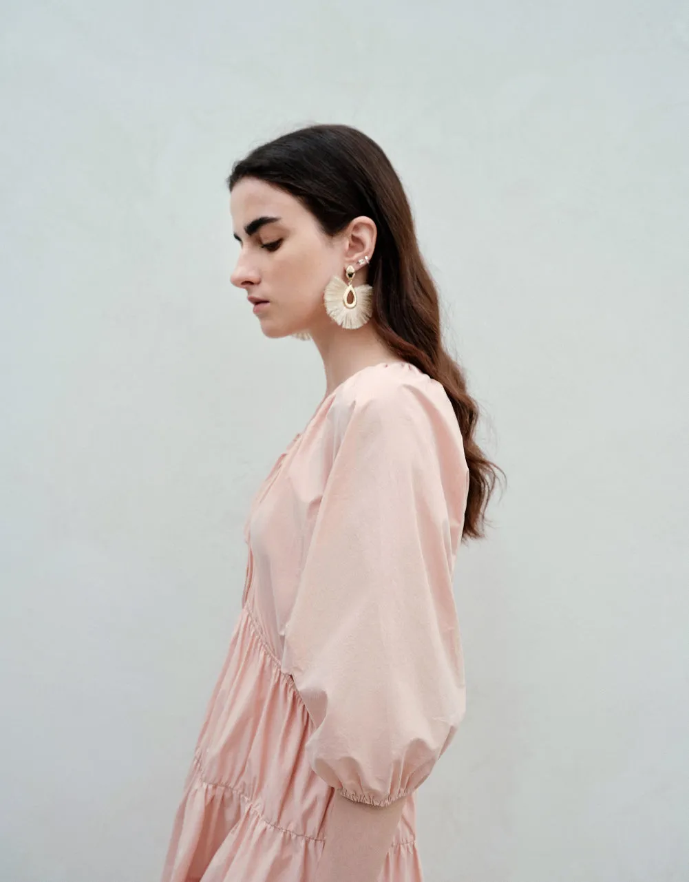 Cut-Out V-Neck Skater Dress sold by Urban Revivo product image thumbnail 5