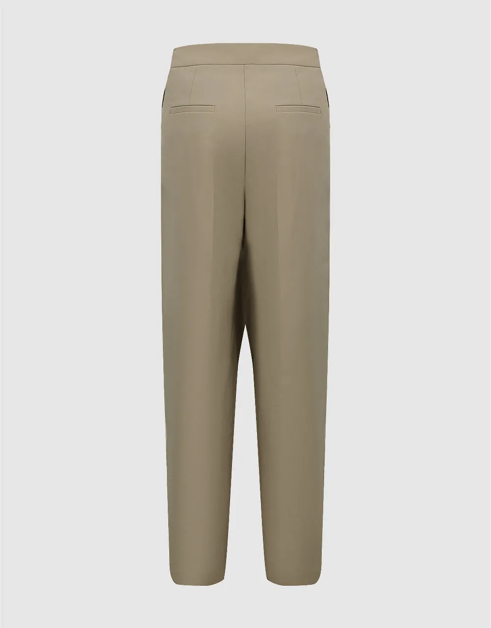 Tailored Straight Pleated Pants sold by Urban Revivo product image thumbnail 3