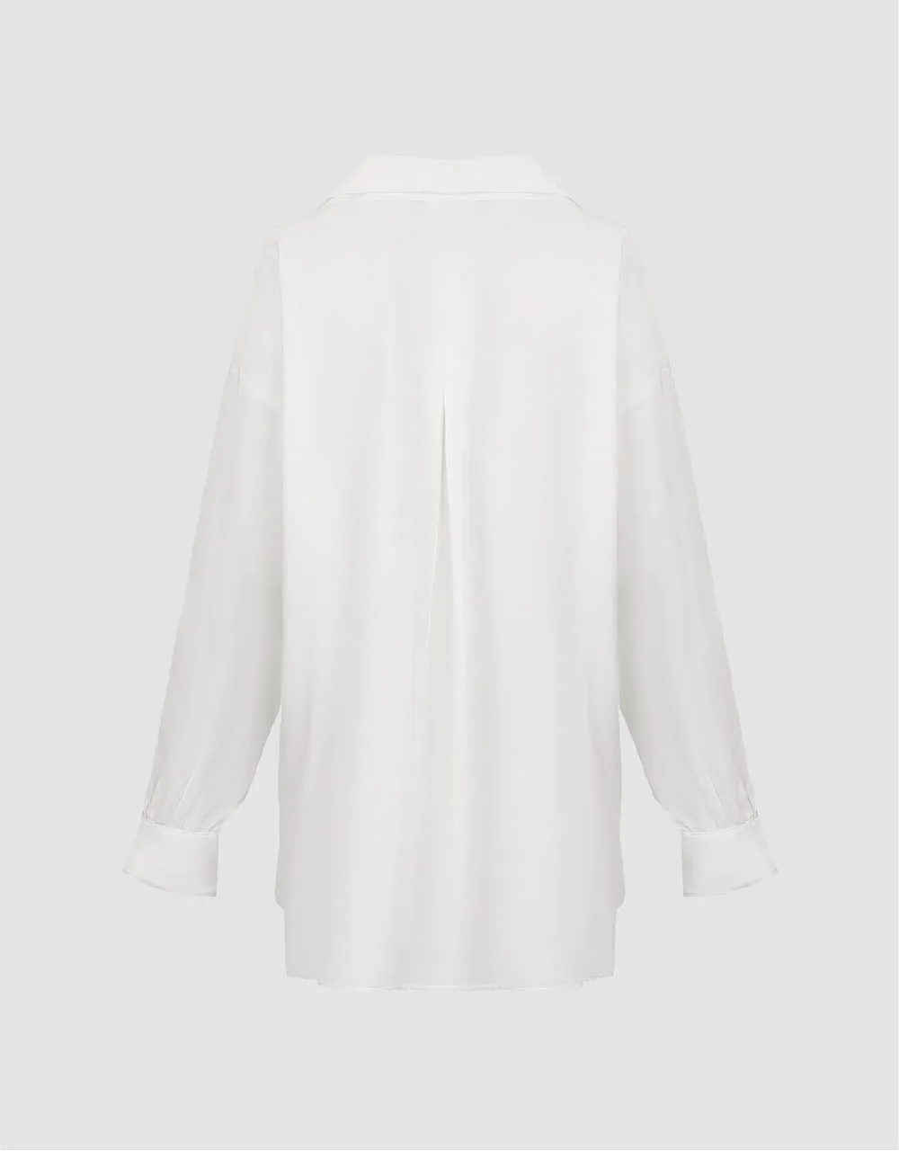 Button Up Straight Shirt sold by Urban Revivo product image thumbnail 5