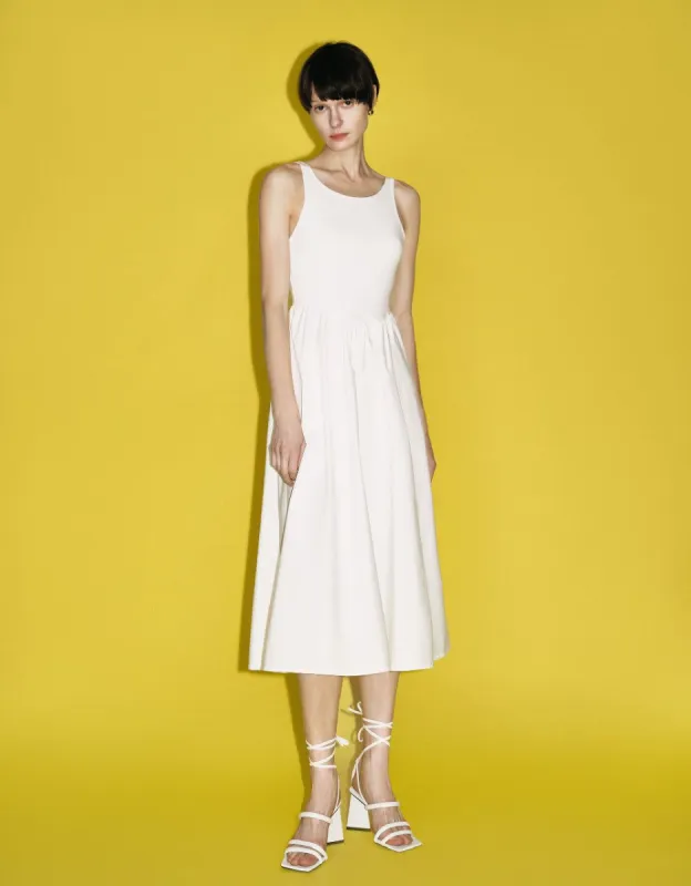 U Neck A-Line Dress sold by Urban Revivo