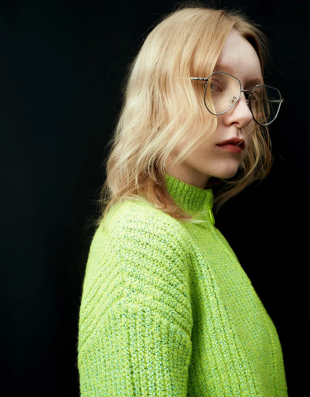 Zipper Front Crew Neck Knitted Cardigan sold by Urban Revivo product image thumbnail 5