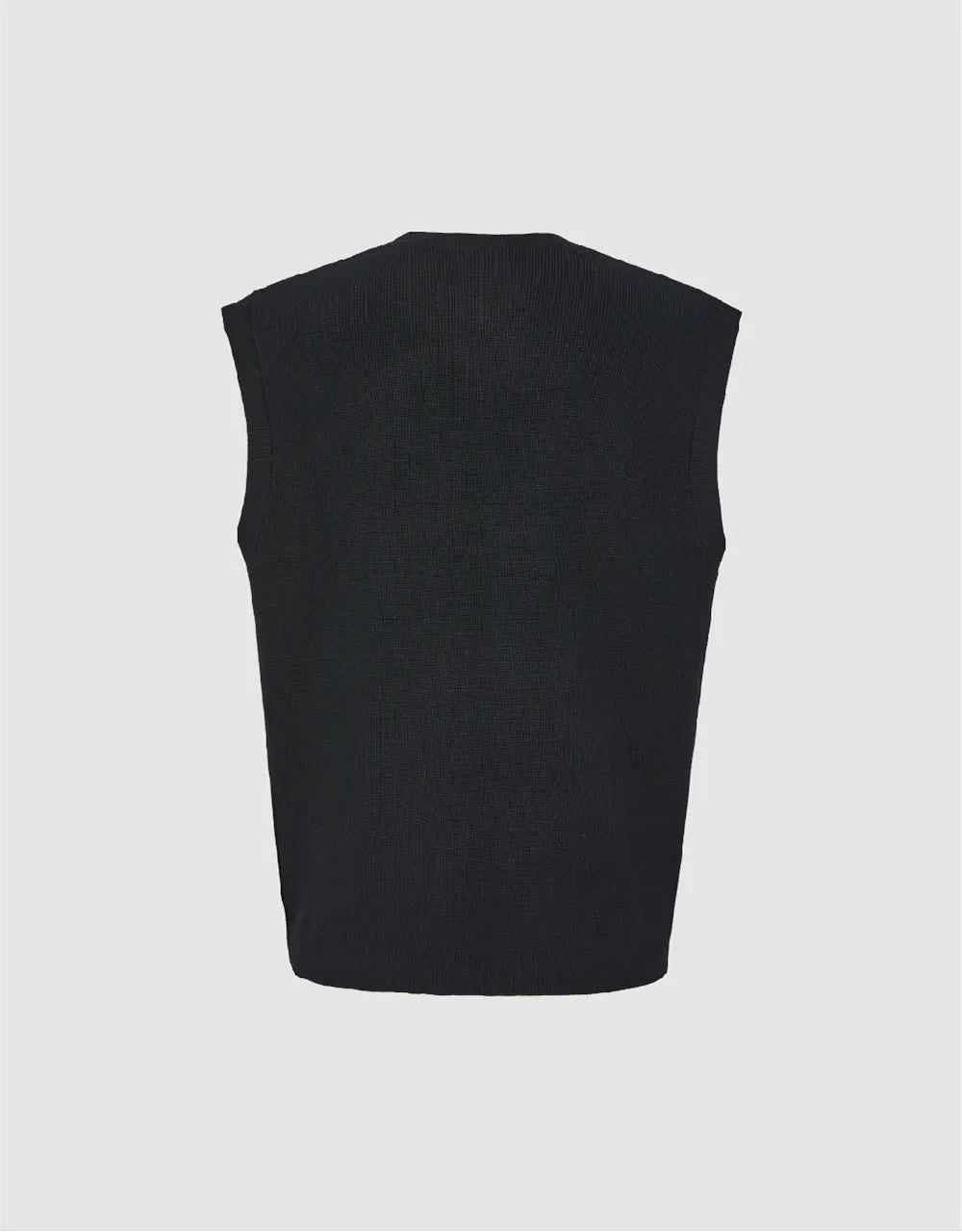 Crew Neck Knitted Tank Top sold by Urban Revivo product image thumbnail 5