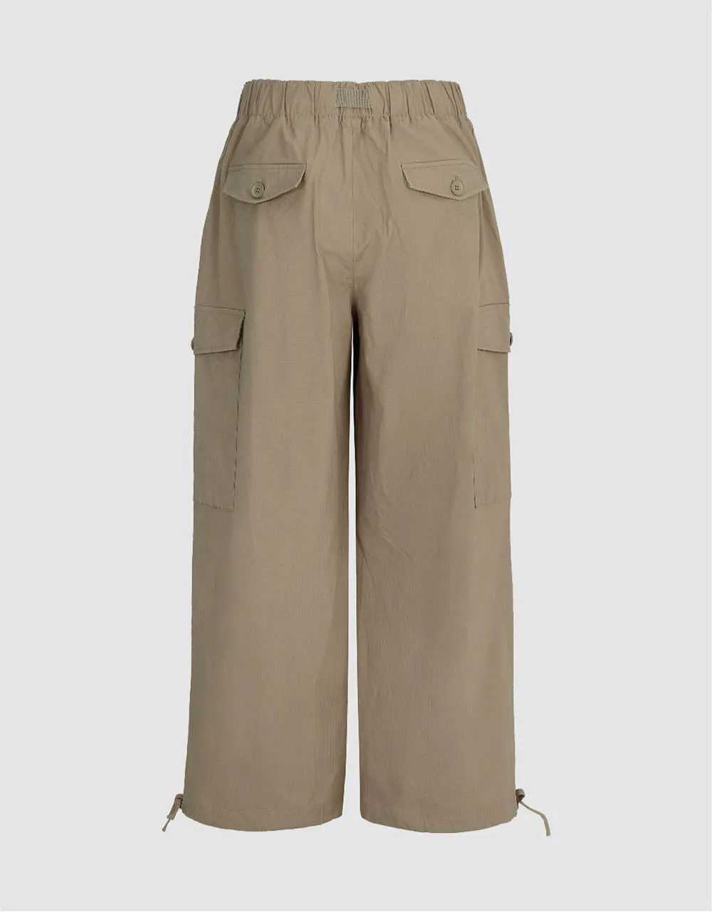 Elastic Waist Jogger Pants With Belt sold by Urban Revivo product image thumbnail 3