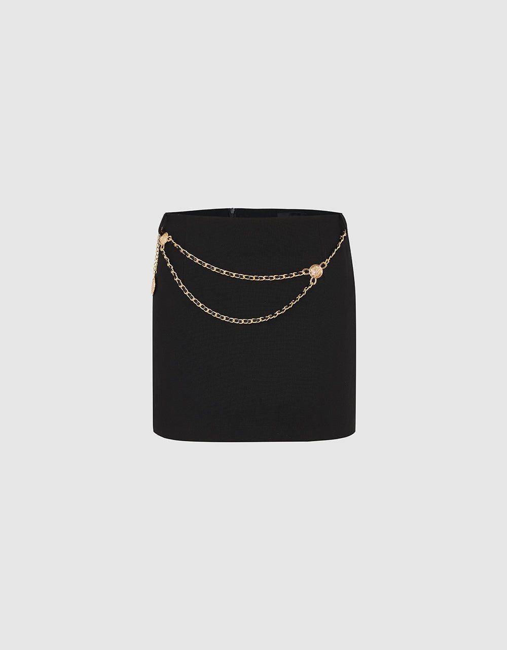 Mini Straight Skirt With Chain sold by Urban Revivo