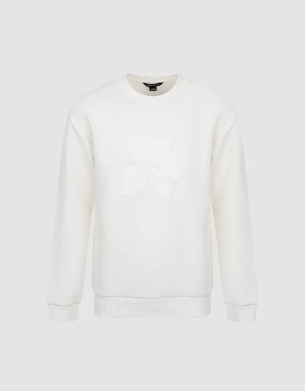 Flower Embosseed Sweatshirt sold by Urban Revivo product image thumbnail 2