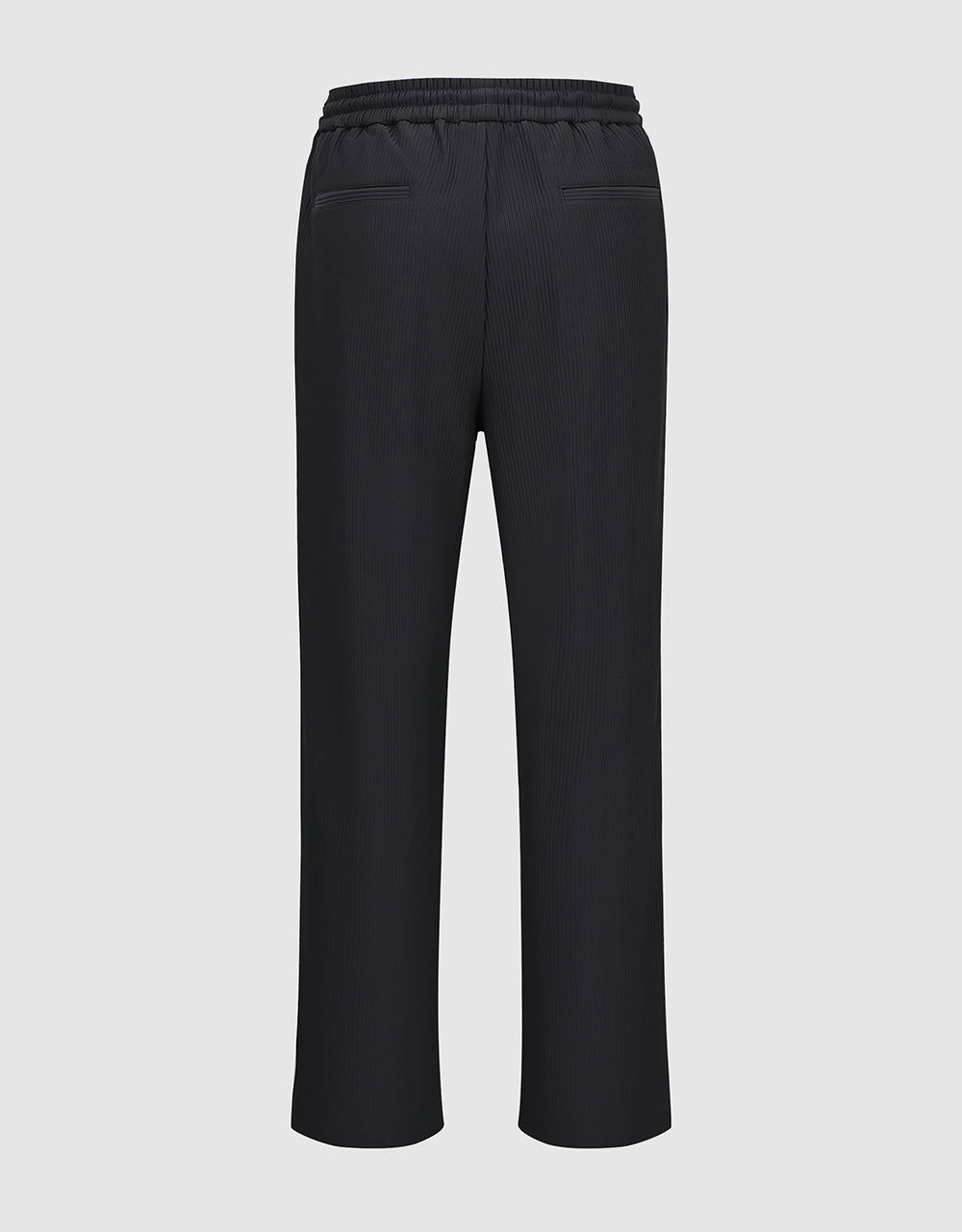 Drawstring Waist Straight Pants sold by Urban Revivo product image thumbnail 2