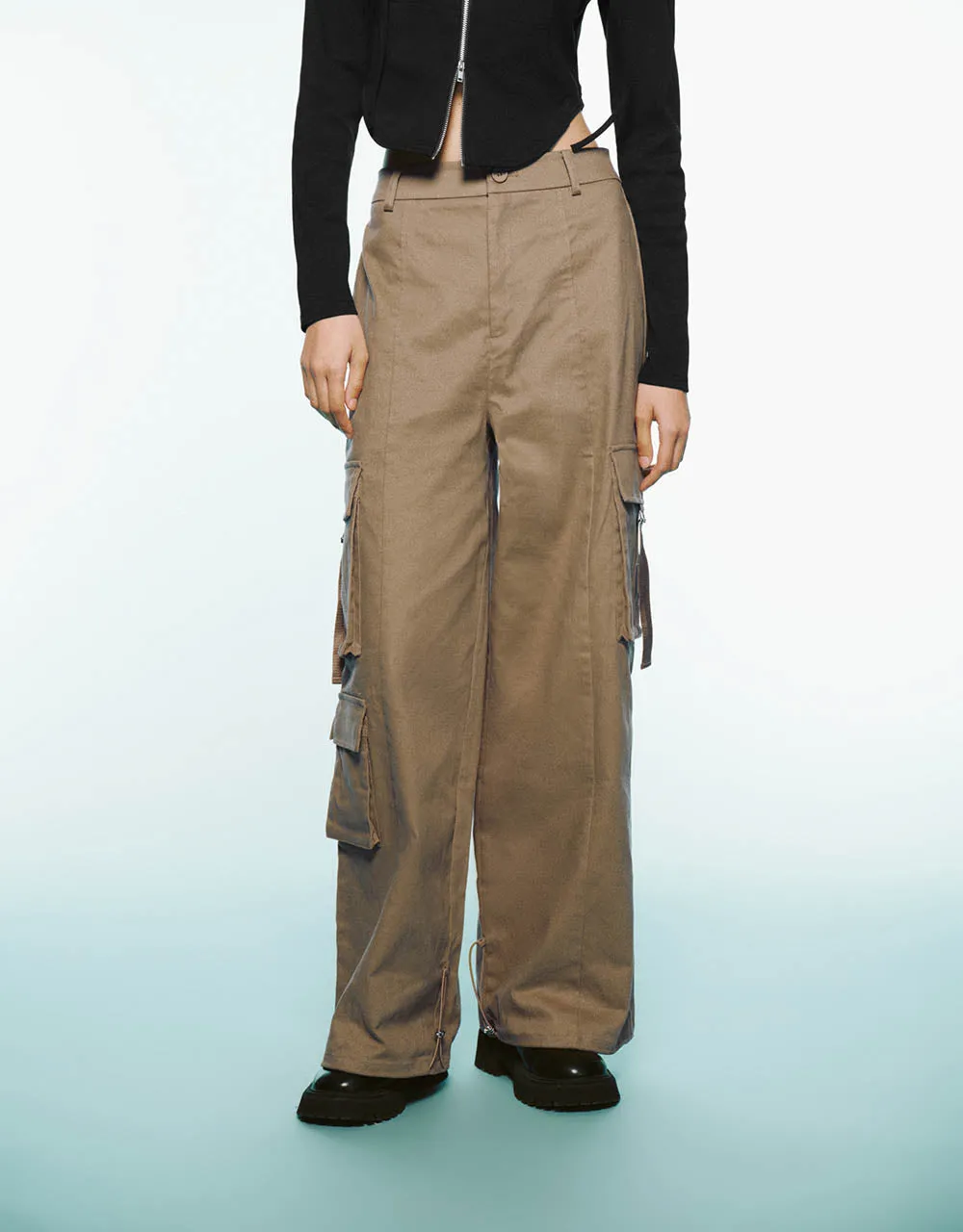 Multi-Pocket Jogger Pants sold by Urban Revivo product image thumbnail 2