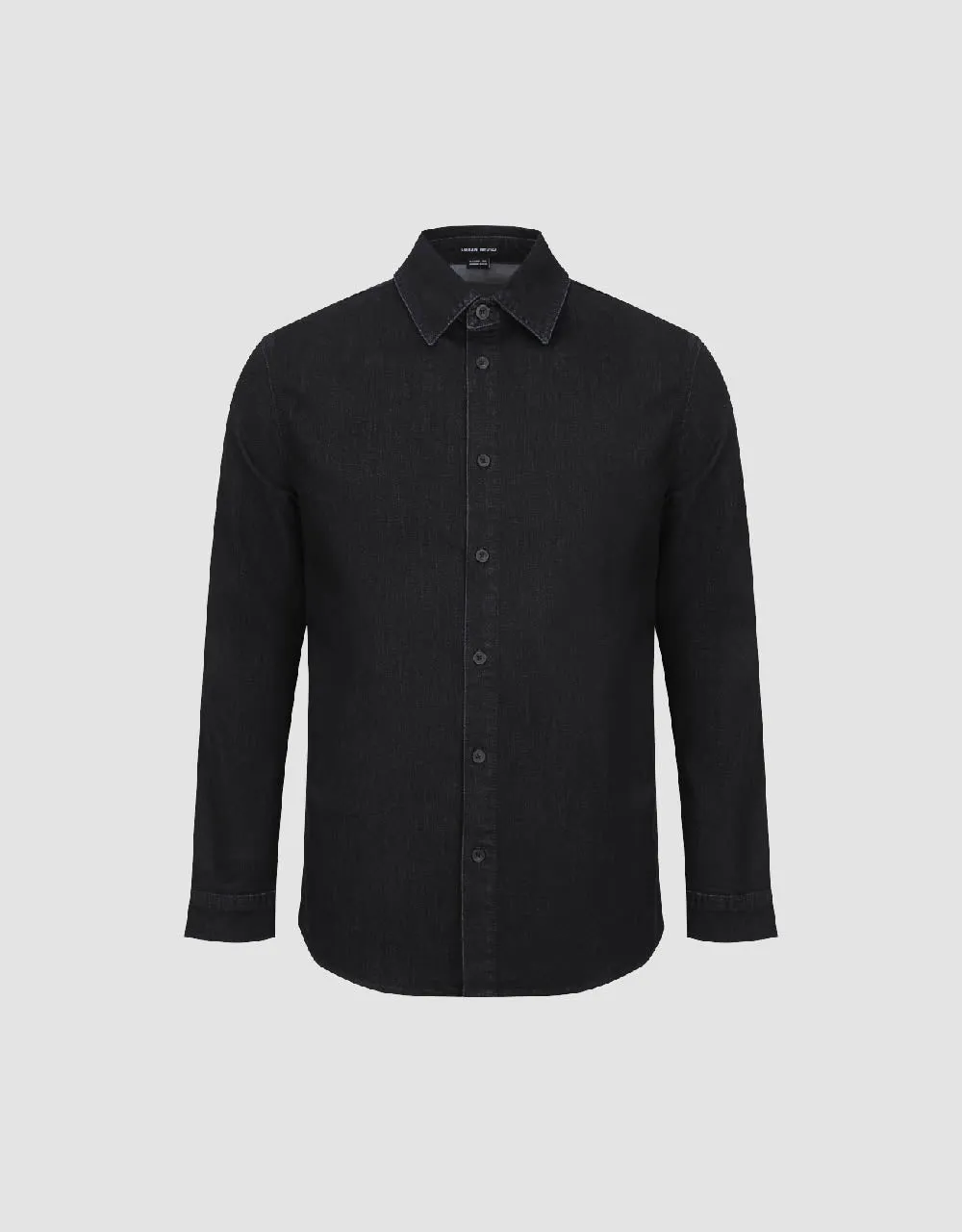 Button Up Loose Denim Shirt sold by Urban Revivo product image thumbnail 2