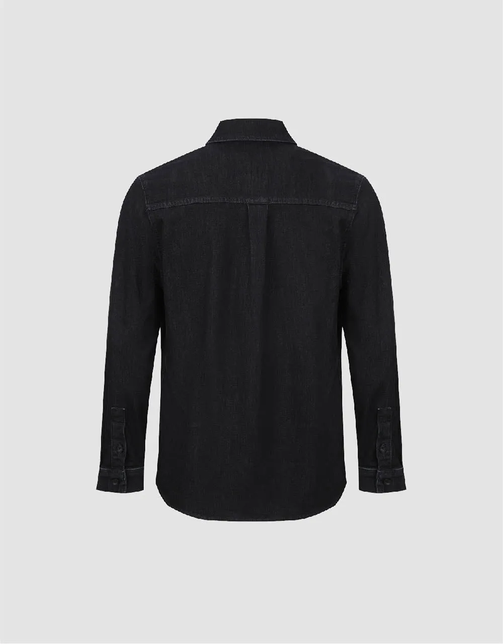 Button Up Loose Denim Shirt sold by Urban Revivo product image thumbnail 5