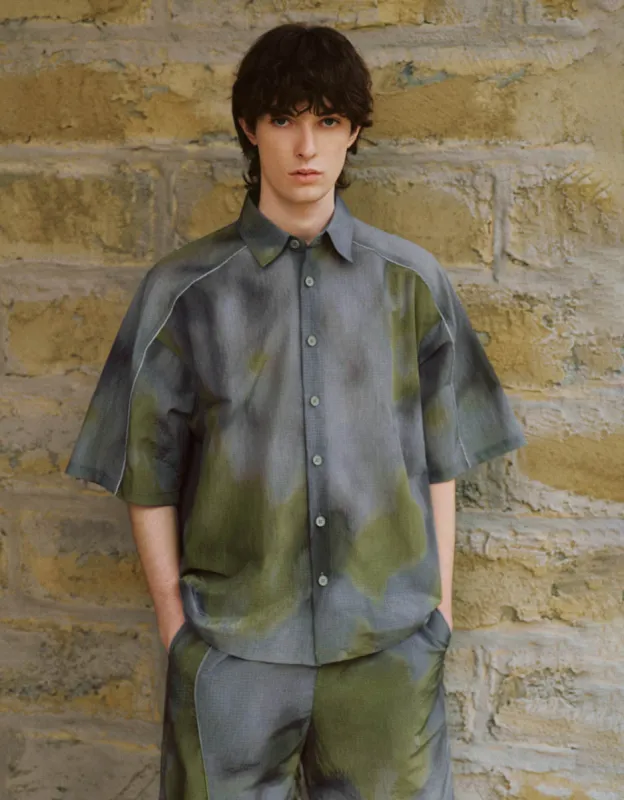 Straight Loose Shirt sold by Urban Revivo