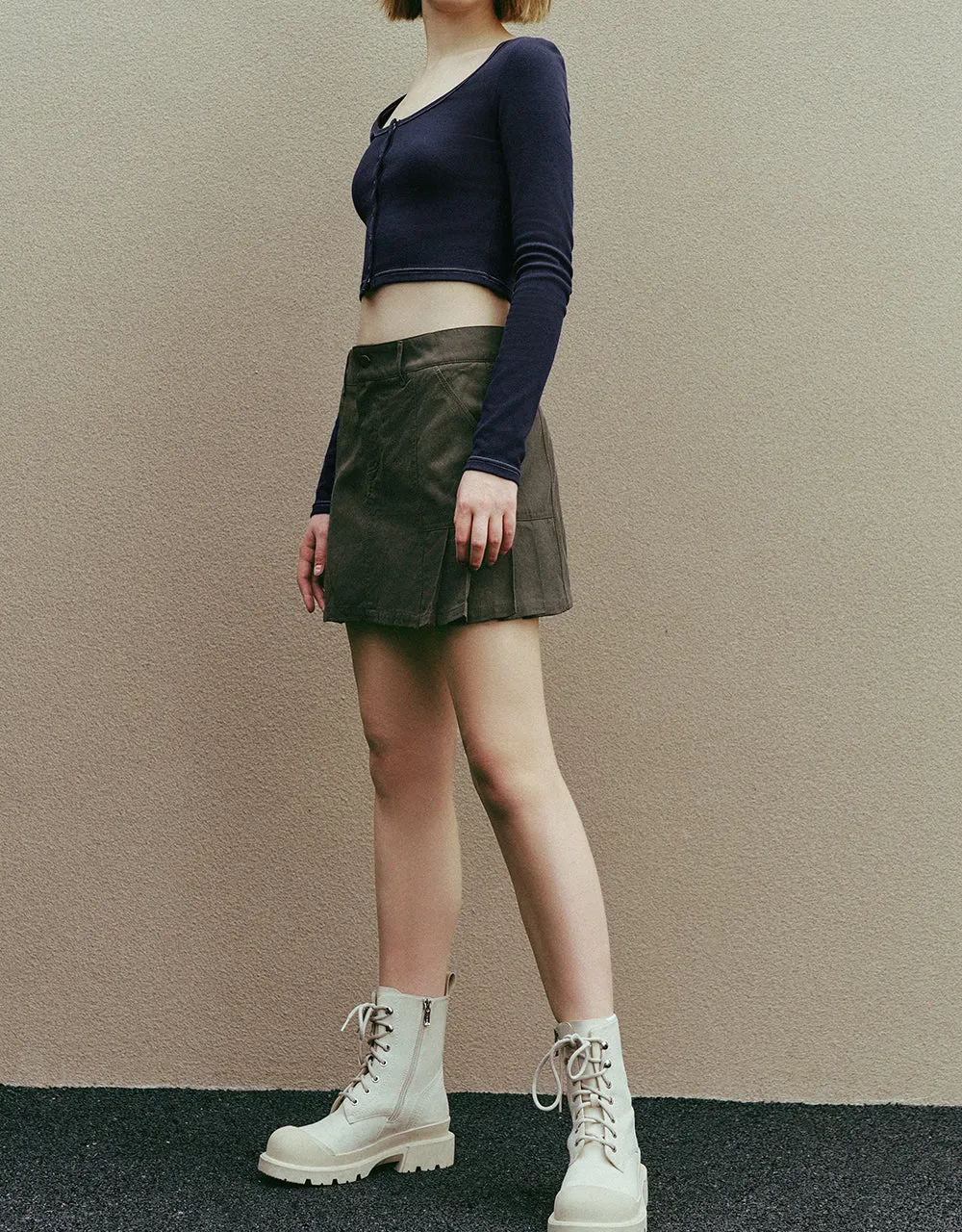 Mini A-Line Skirt sold by Urban Revivo product image thumbnail 4