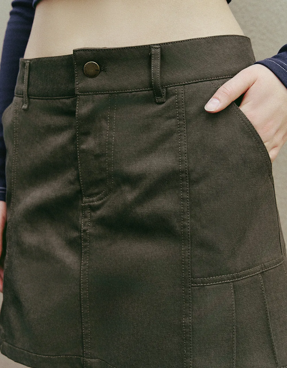 Mini A-Line Skirt sold by Urban Revivo product image thumbnail 5