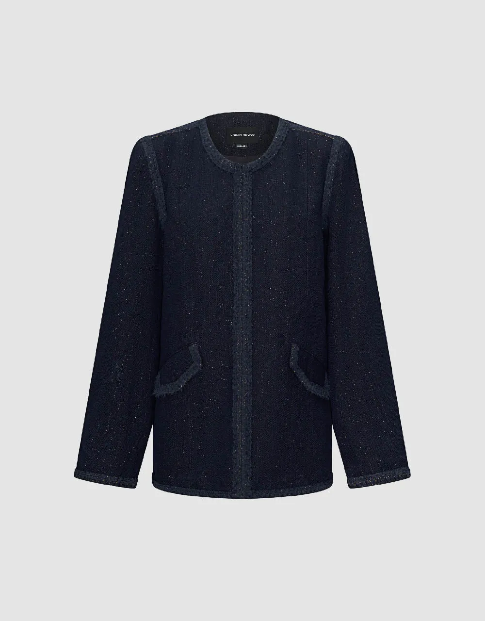Raw Trim Denim Jacket sold by Urban Revivo product image thumbnail 2