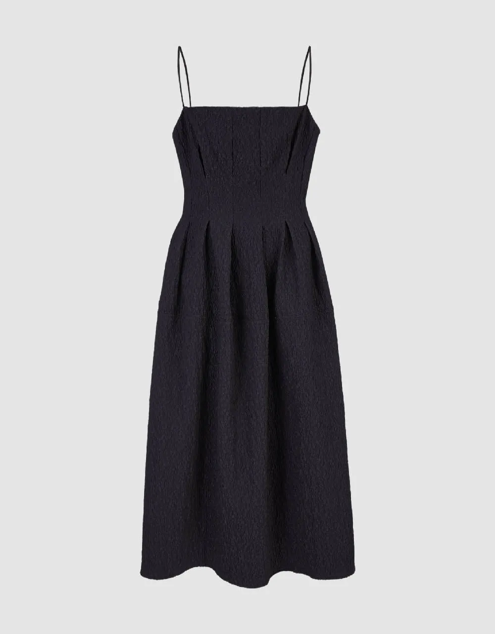 Square-cut Collar A-Line Cami Dress sold by Urban Revivo product image thumbnail 4