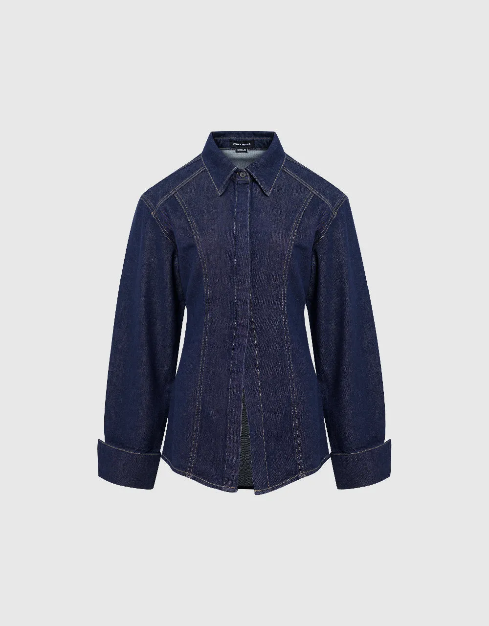 Skater Denim Shirt sold by Urban Revivo product image thumbnail 2