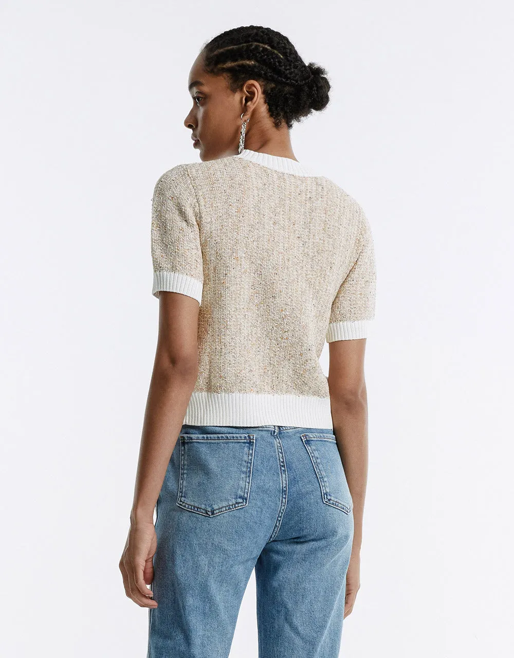 Contrast Trim Cardigan sold by Urban Revivo product image thumbnail 3