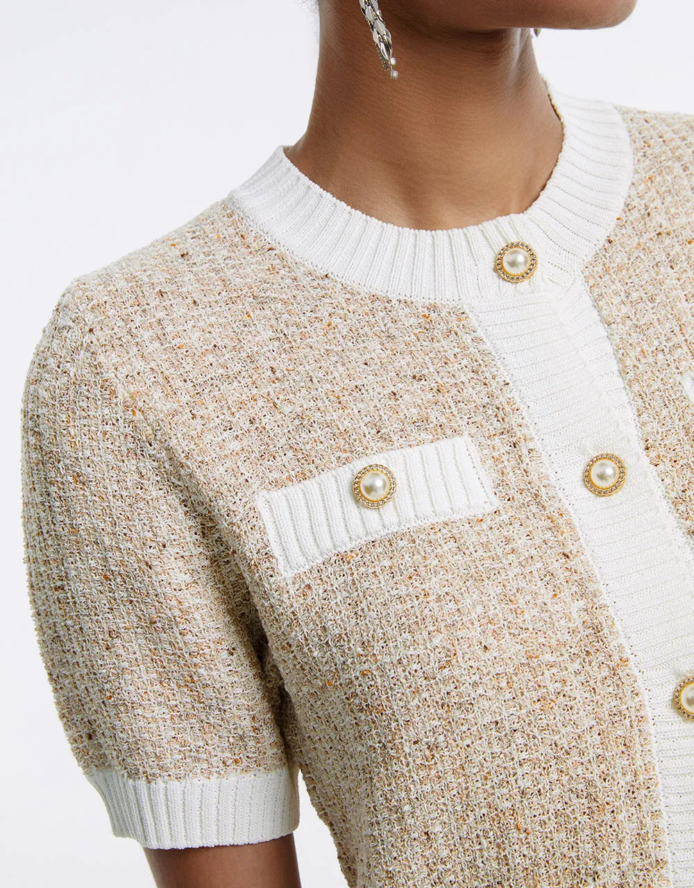 Contrast Trim Cardigan sold by Urban Revivo product image thumbnail 4