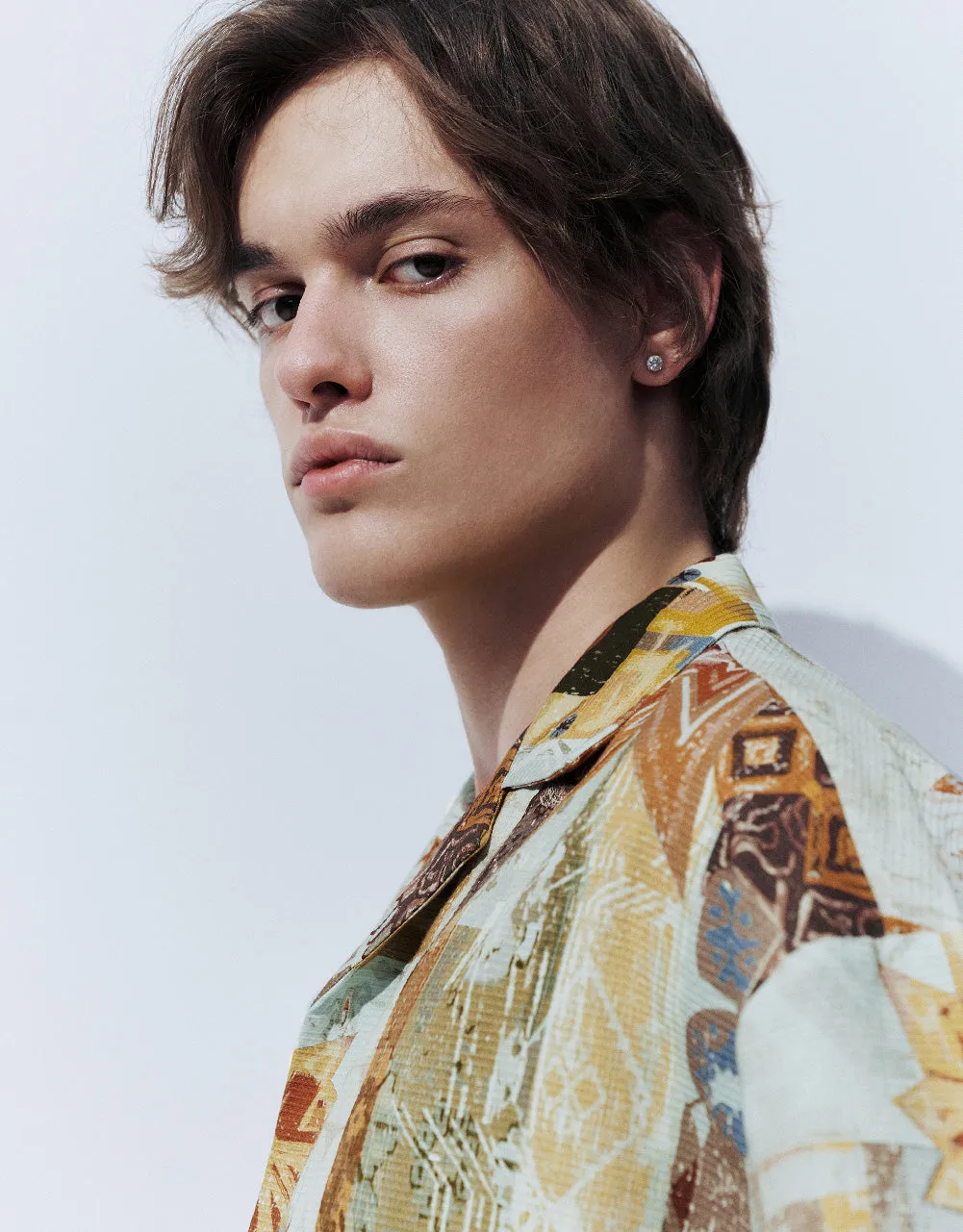 Drop Shoulder Sleeve Loose Shirt sold by Urban Revivo product image thumbnail 5