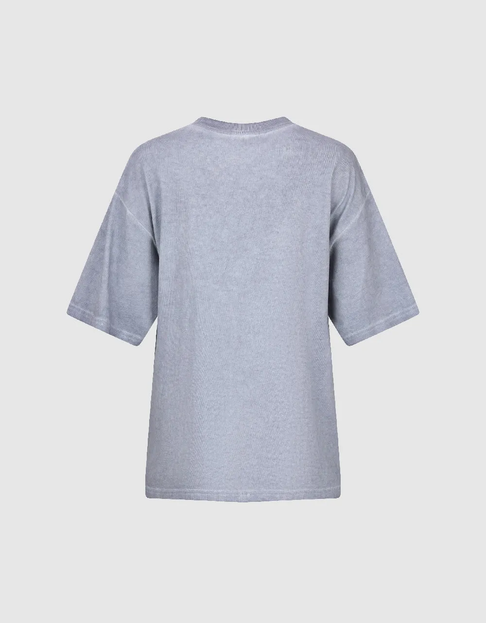 Crew Neck Straight T-Shirt sold by Urban Revivo product image thumbnail 5