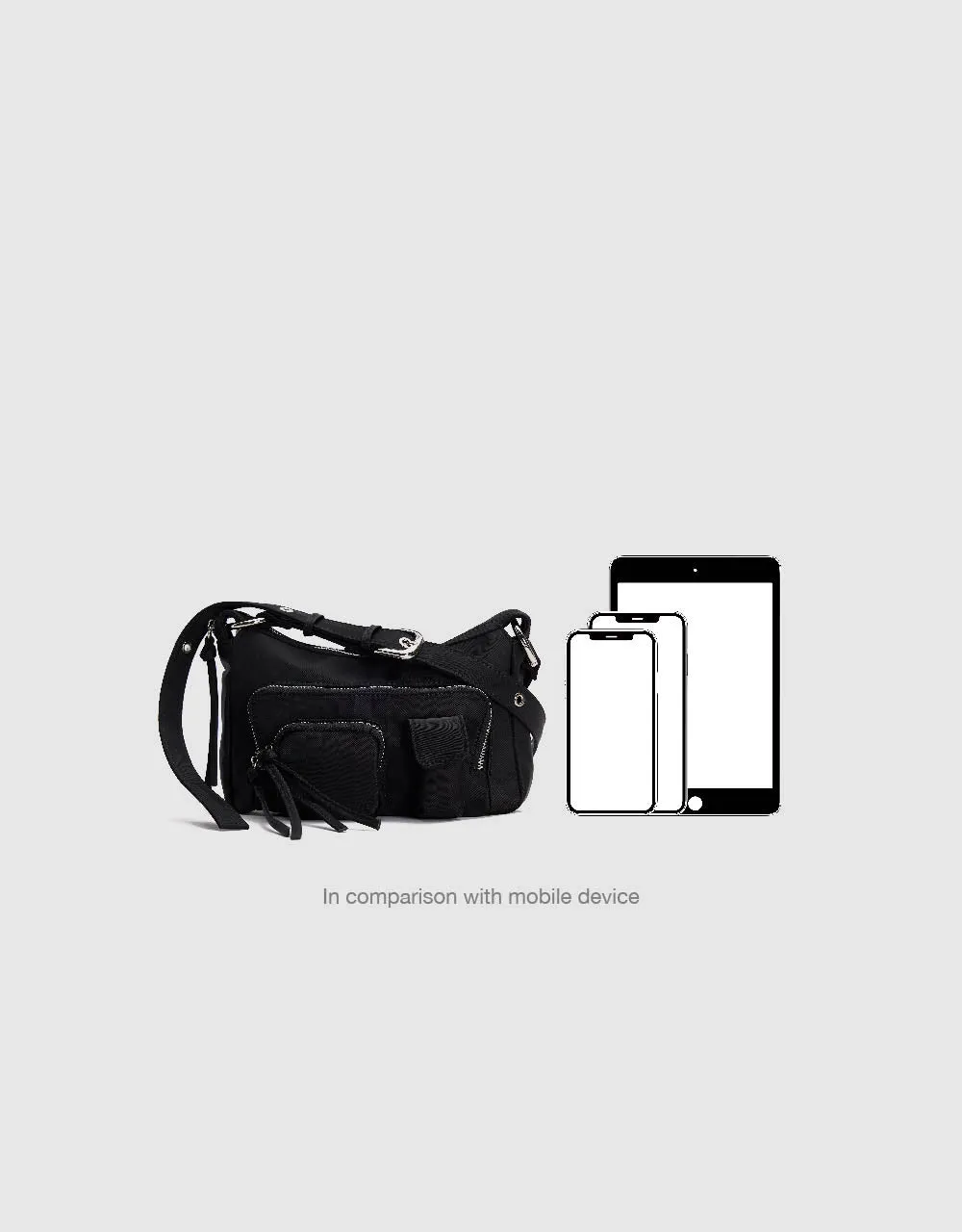 Multi-Pocket Shoulder Bag sold by Urban Revivo product image thumbnail 2