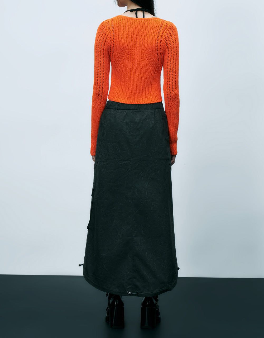 Open Front Knitted Cardigan sold by Urban Revivo product image thumbnail 4