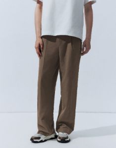 Loose Straight Pants sold by Urban Revivo