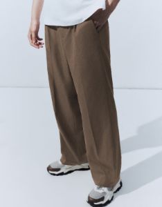 Loose Straight Pants sold by Urban Revivo