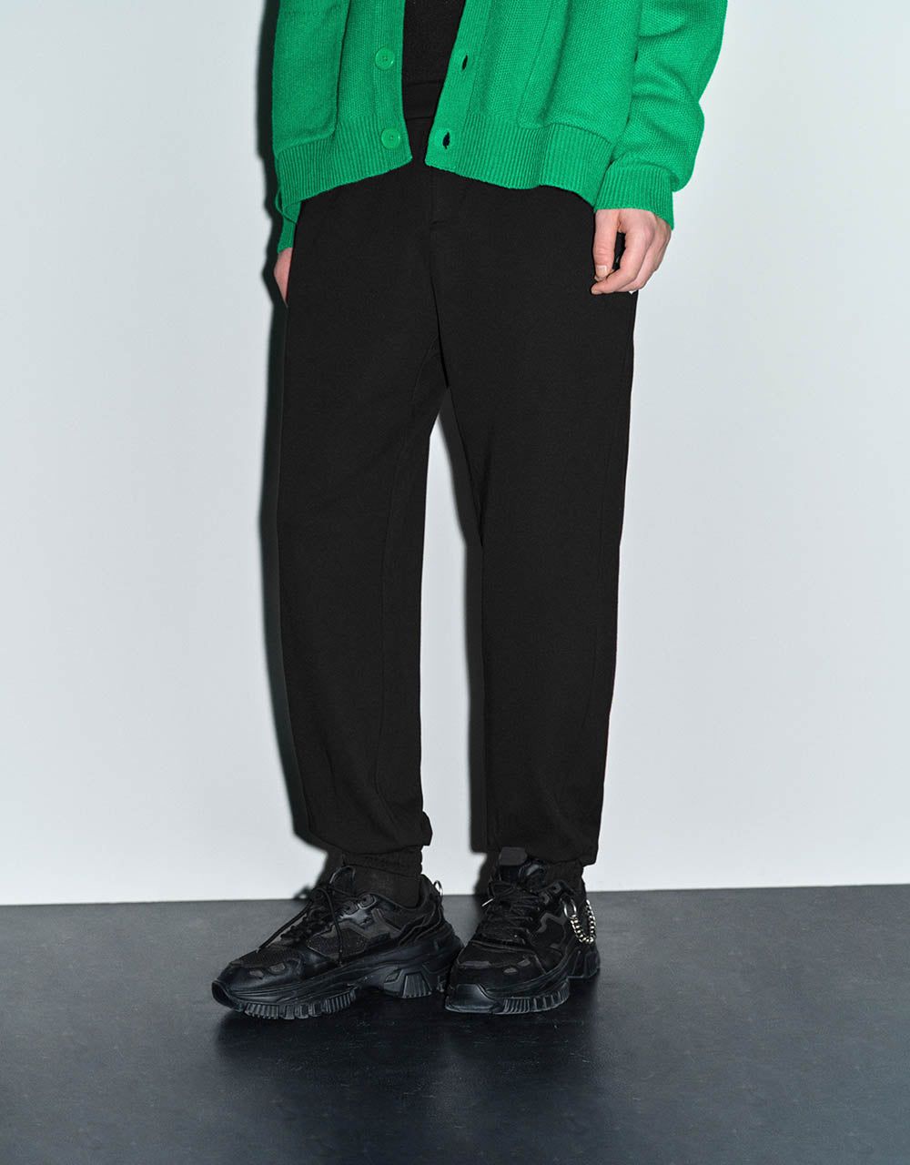 Knitted Jogger Pants sold by Urban Revivo product image thumbnail 4