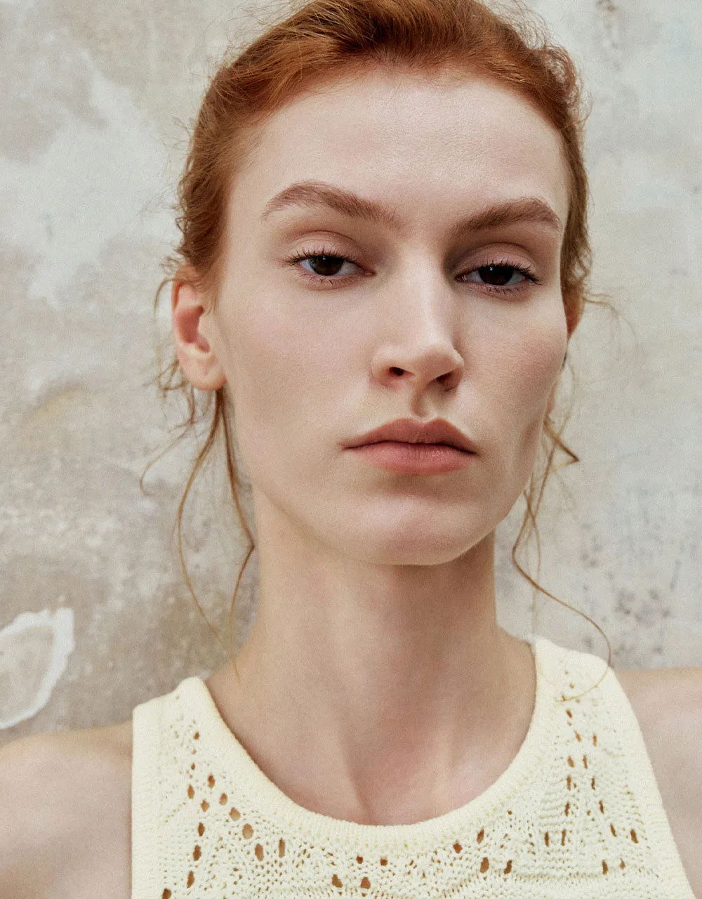 Crochet Crew Neck Knitted Tank Top sold by Urban Revivo product image thumbnail 4