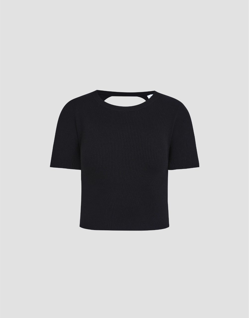 Crew Neck Knitted T-Shirt sold by Urban Revivo product image thumbnail 4