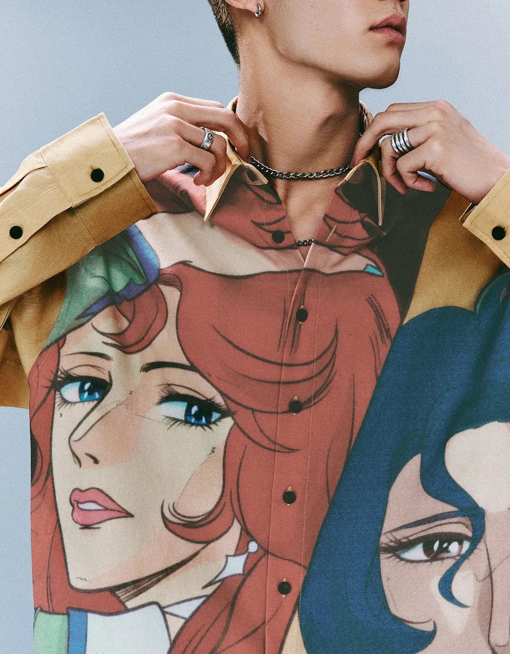 Printed Loose Shirt sold by Urban Revivo product image thumbnail 4