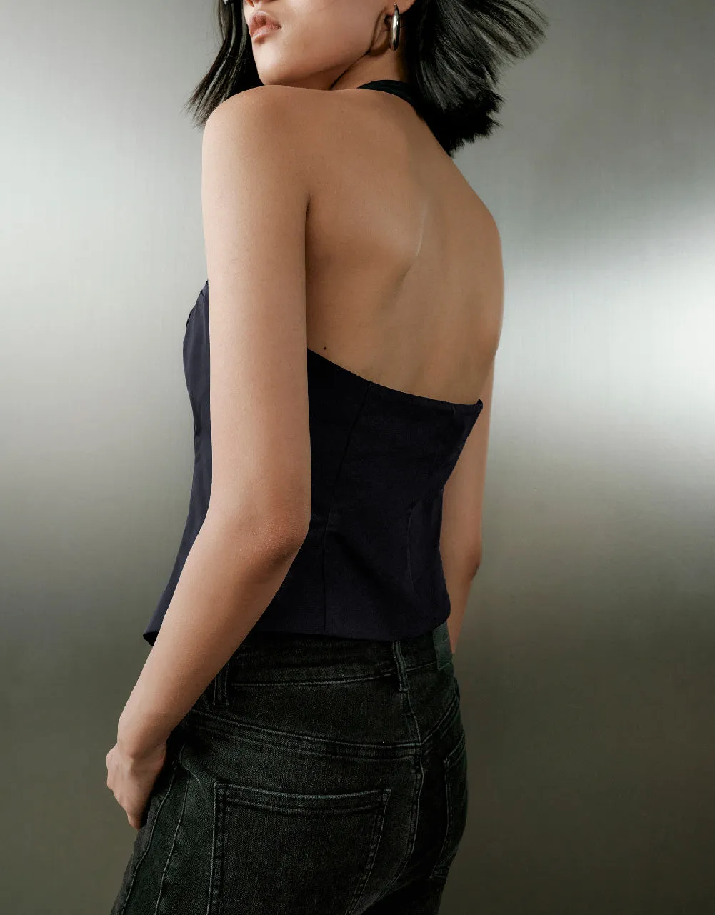 Skinny Vest sold by Urban Revivo product image thumbnail 3