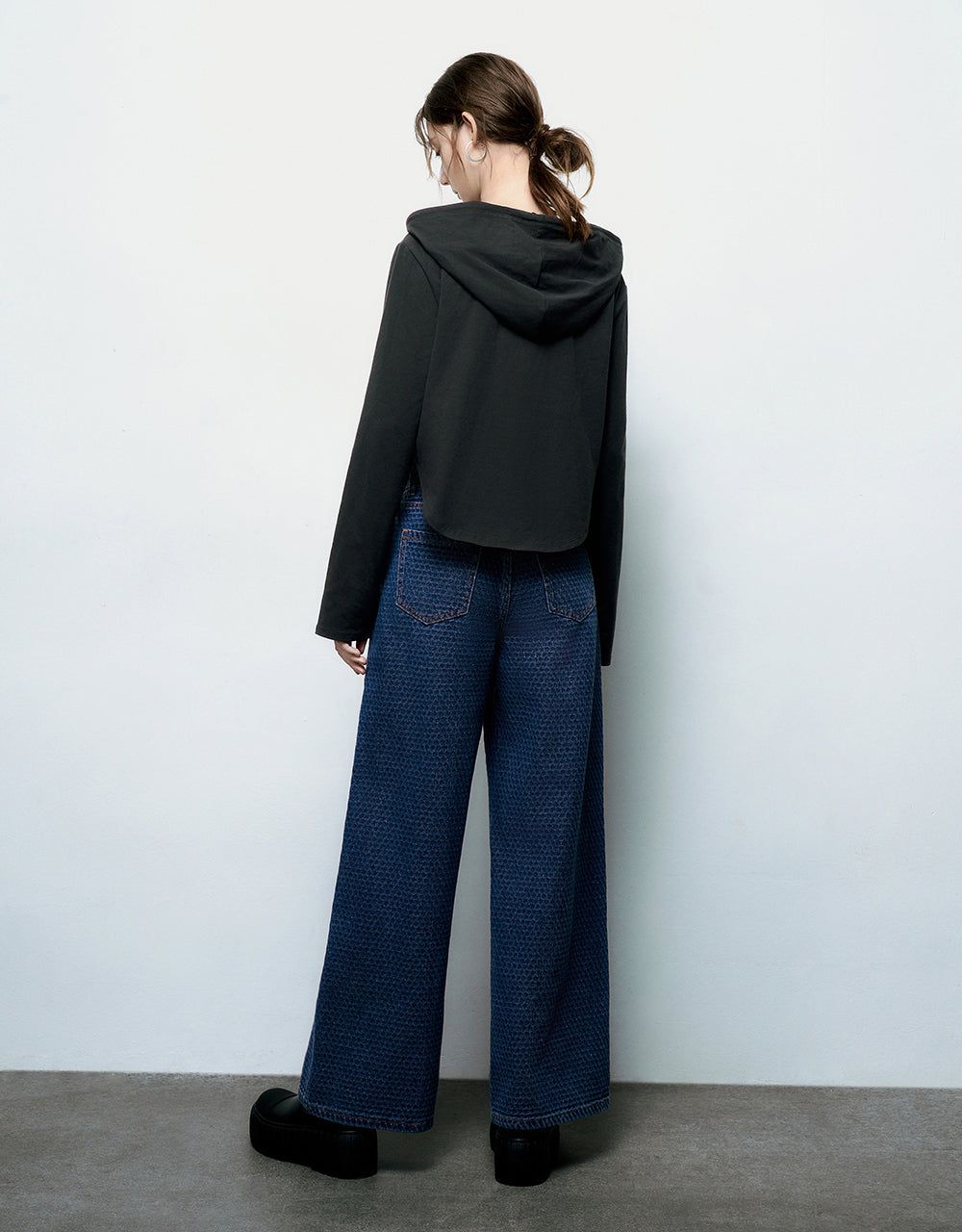 Hooded Knitted T-Shirt sold by Urban Revivo product image thumbnail 4