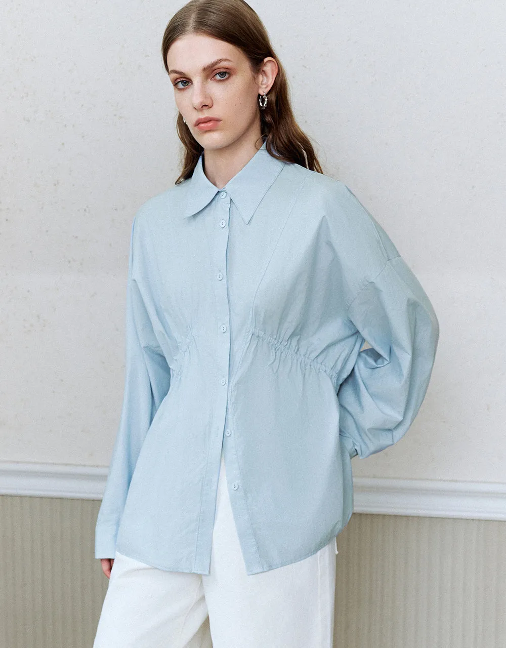 Button Up Skater Shirt sold by Urban Revivo product image thumbnail 3