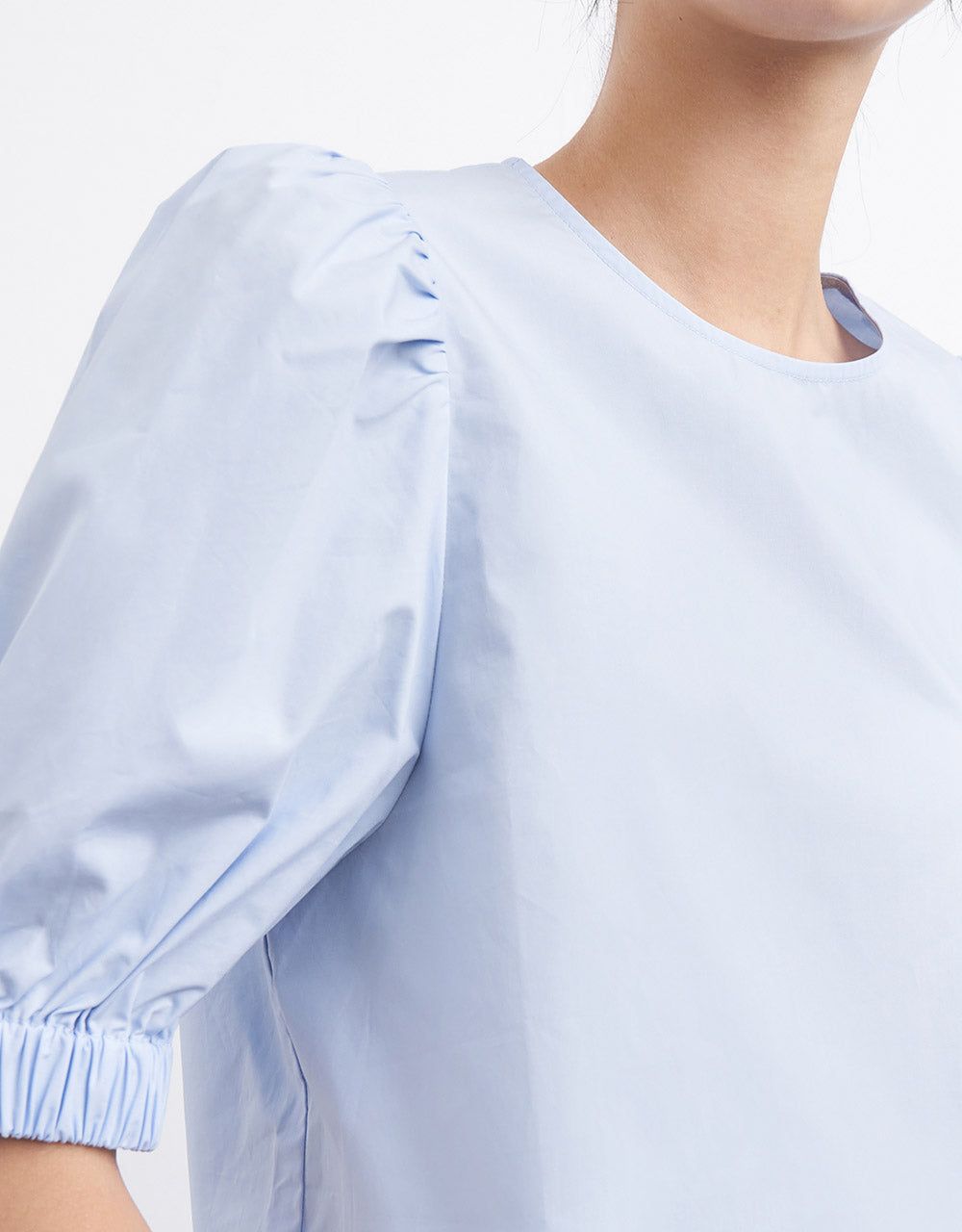 Plain Puff Sleeve Blouse sold by Urban Revivo product image thumbnail 3