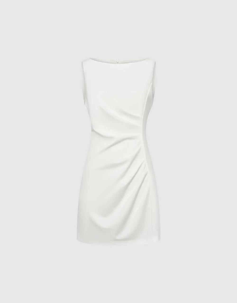 Ruched Sleeveless A-Line Dress sold by Urban Revivo