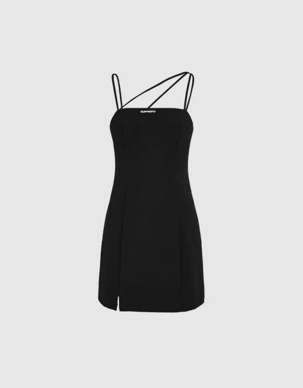Minimalistic Cami Mini Dress sold by Urban Revivo