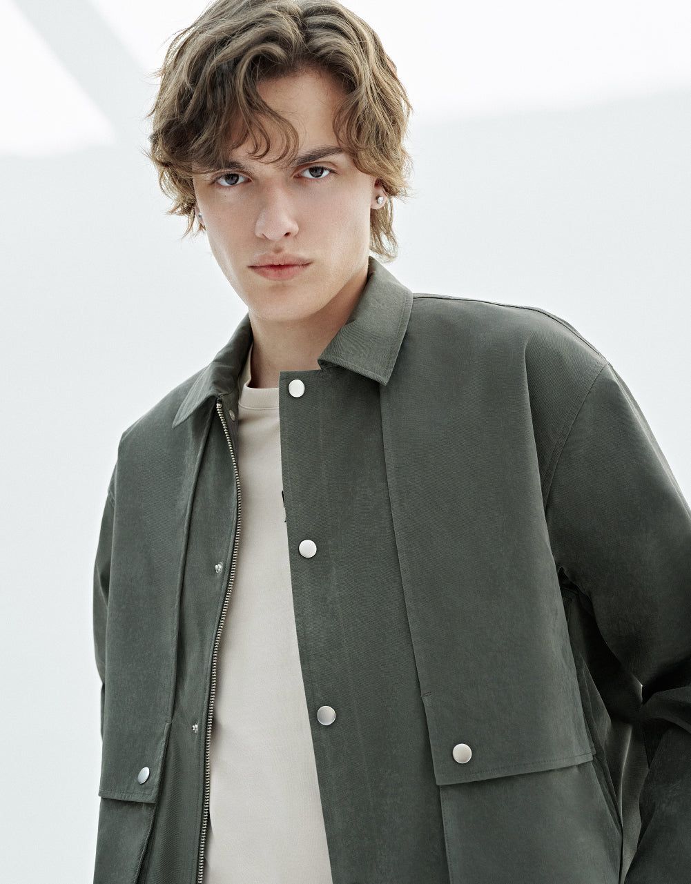 Press Button Jacket sold by Urban Revivo product image thumbnail 5